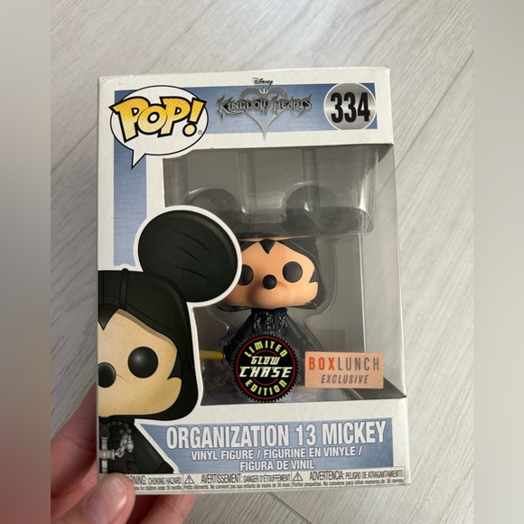 New funko- Disney kingdom Hearts organication 13 mickey glow chase #334